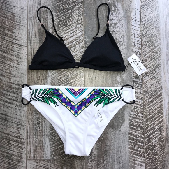PacSun Other - Bold Black and White Bikini